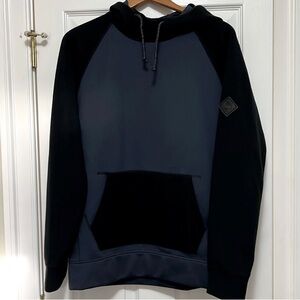 BURTON Men's Black and Blue Hoodie
